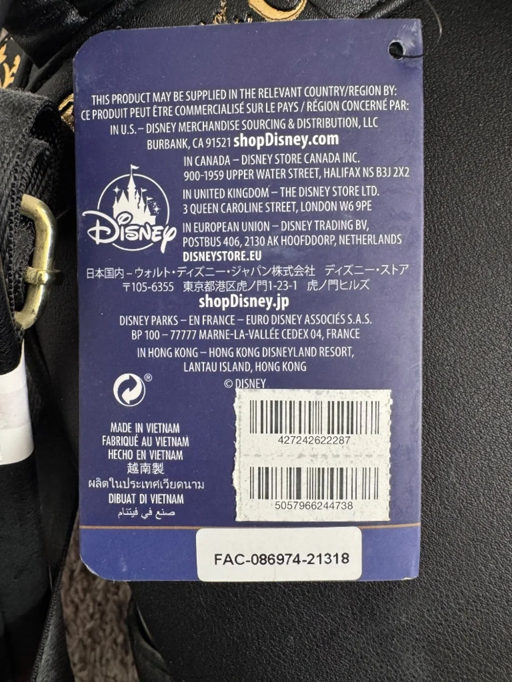 Disney Parks Pirates of the Caribbean loungefly NWT